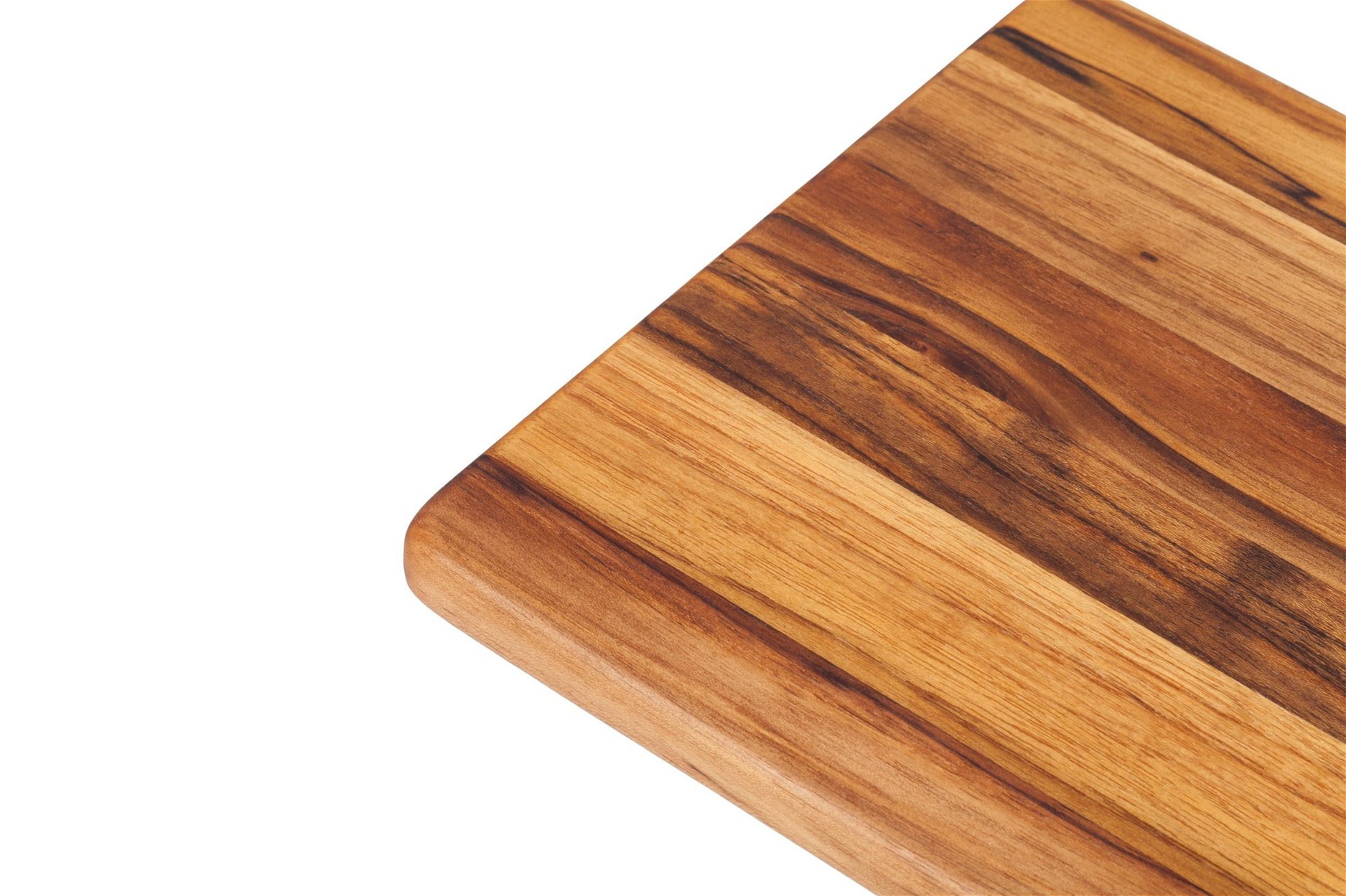 TeakHaus Edge Grain Cutting/Serving Board (Rectangle) | 12" x 8" x 0.55" TeakHaus Edge Grain Cutting/Serving Board (Rectangle) | 12" X 8" X 0.55" -All-Clad Shop 402.2 essential