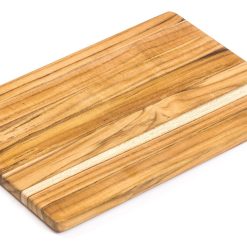 TeakHaus Edge Grain Cutting/Serving Board (Rectangle) | 12" X 8" X 0.55" 4 TeakHaus Edge Grain Cutting/Serving Board (Rectangle) | 12" X 8" X 0.55" -All-Clad Shop 402.3 essential