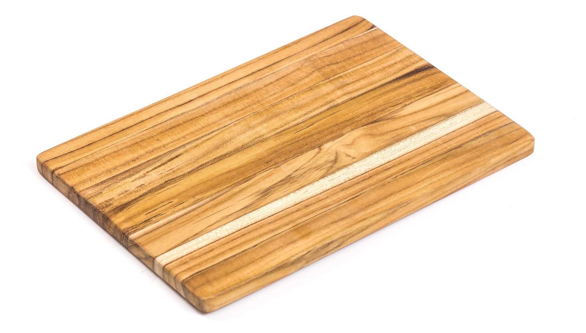 TeakHaus Edge Grain Cutting/Serving Board (Rectangle) | 12" x 8" x 0.55" TeakHaus Edge Grain Cutting/Serving Board (Rectangle) | 12" X 8" X 0.55" -All-Clad Shop 402.3 essential