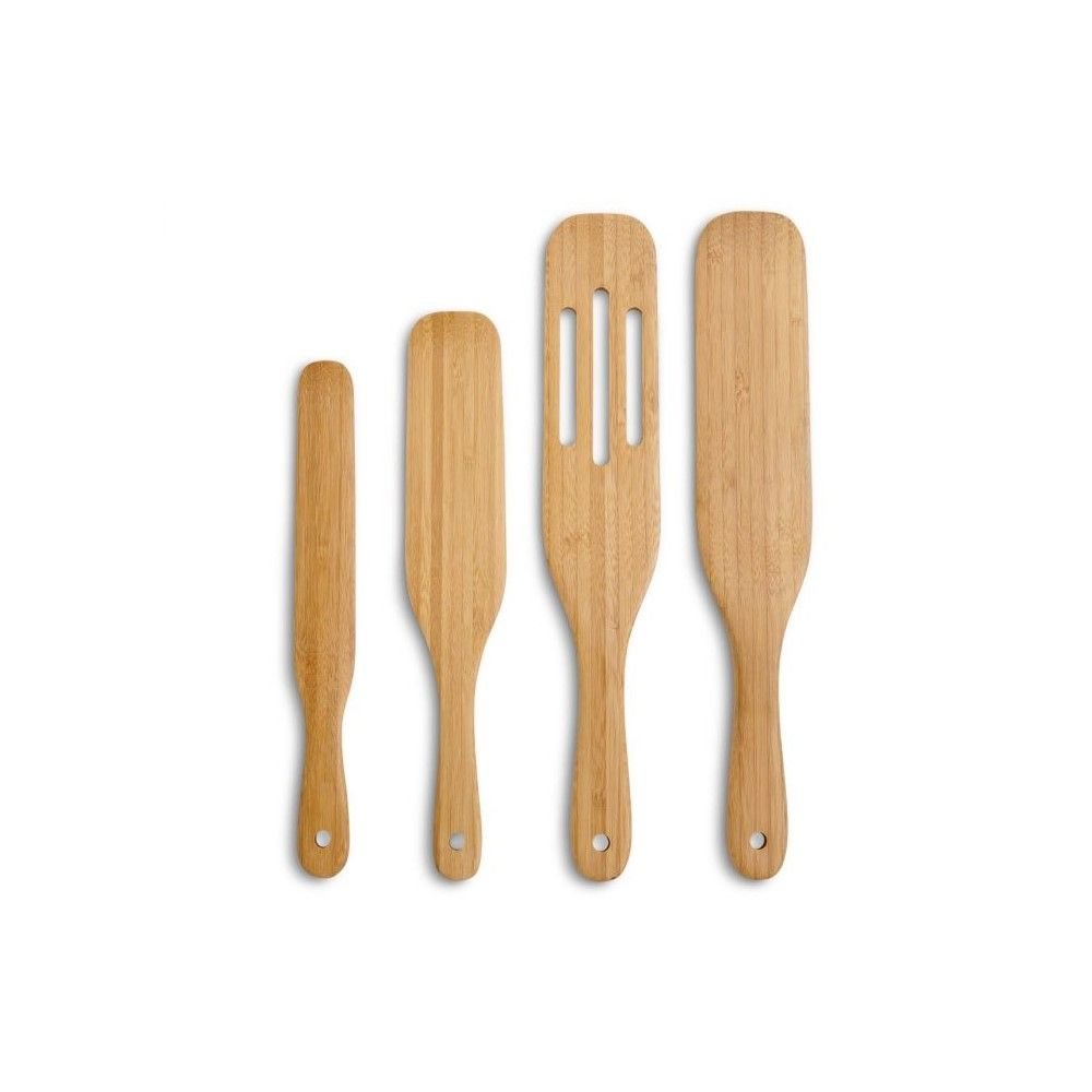 Harold Imports Kitchen Bamboo Spurtles | Set of 4 Harold Import Company Harold Imports Kitchen Bamboo Spurtles | Set Of 4 -All-Clad Shop 4043