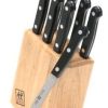 Zwilling J.A. Henckels TWIN Gourmet 9-Piece Steak Knife Set W/ Block 2 Zwilling J.A. Henckels TWIN Gourmet 9-Piece Steak Knife Set W/ Block -All-Clad Shop 418z8jwqc8l. sy355