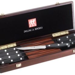 Zwilling J.A. Henckels TWIN Gourmet 8-Piece Steak Knife Set W/ Box