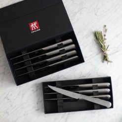 Zwilling J.A. Henckels Porterhouse Stainless Steel Steak Knife Set In Gift Box | 8-Piece -All-Clad Shop 424415611