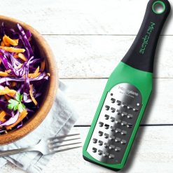 Microplane Extra Coarse Grater | Green -All-Clad Shop 42738 green ls1