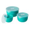 Gourmac PrepEase® Prep Bowl Set | Turquoise 1 Gourmac PrepEase® Prep Bowl Set | Turquoise -All-Clad Shop 480tu 1280 10617.1646256555