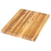 TeakHaus Edge Grain Carving Board + Juice Canal | 18" X 14" X 0.75" 1 TeakHaus Edge Grain Carving Board + Juice Canal | 18" X 14" X 0.75" -All-Clad Shop 510 pt2a 1