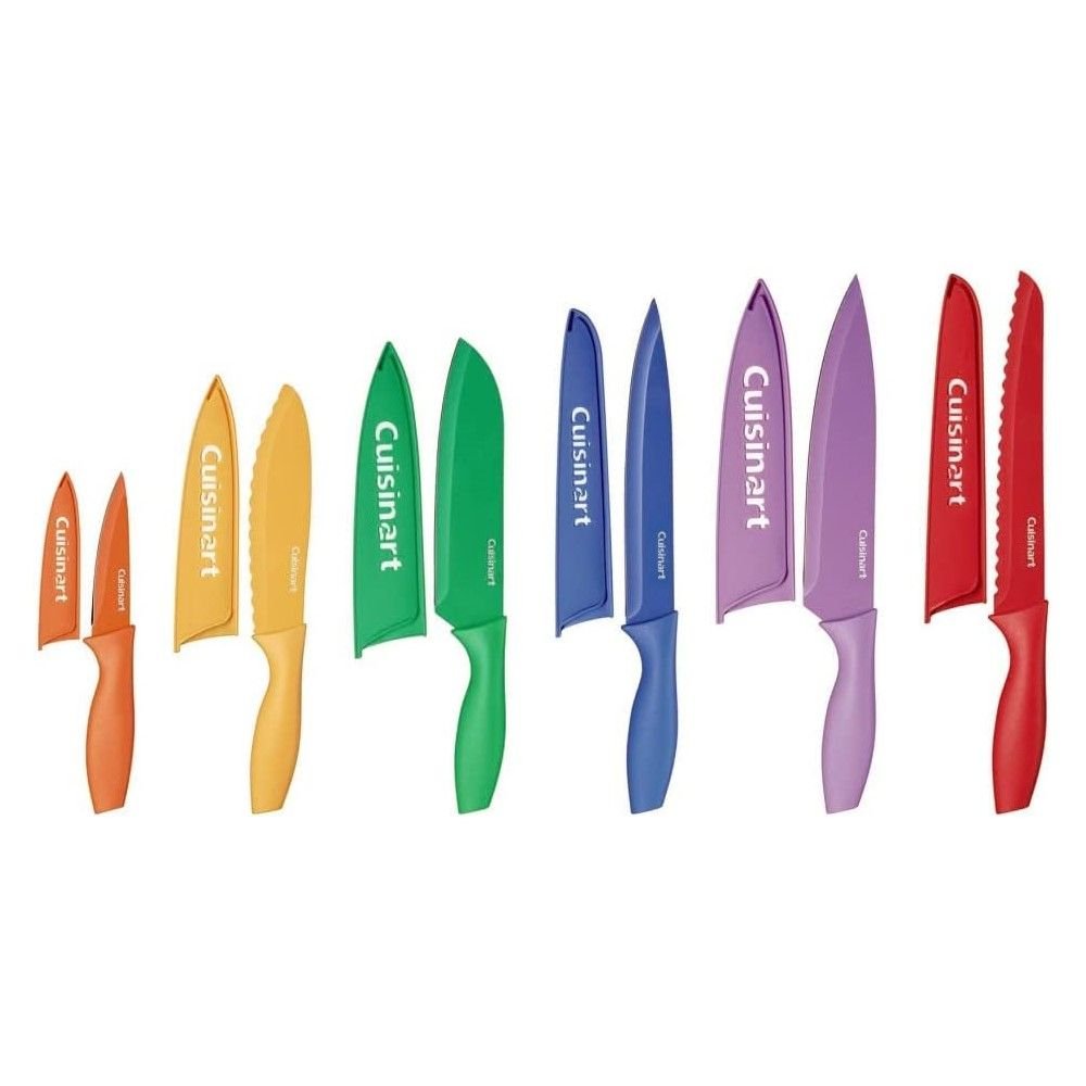 Cuisinart 12-Piece Color Knife Set with Blade Guards Cuisinart 12-Piece Color Knife Set With Blade Guards -All-Clad Shop 51cagwibuwl. ac sl1024