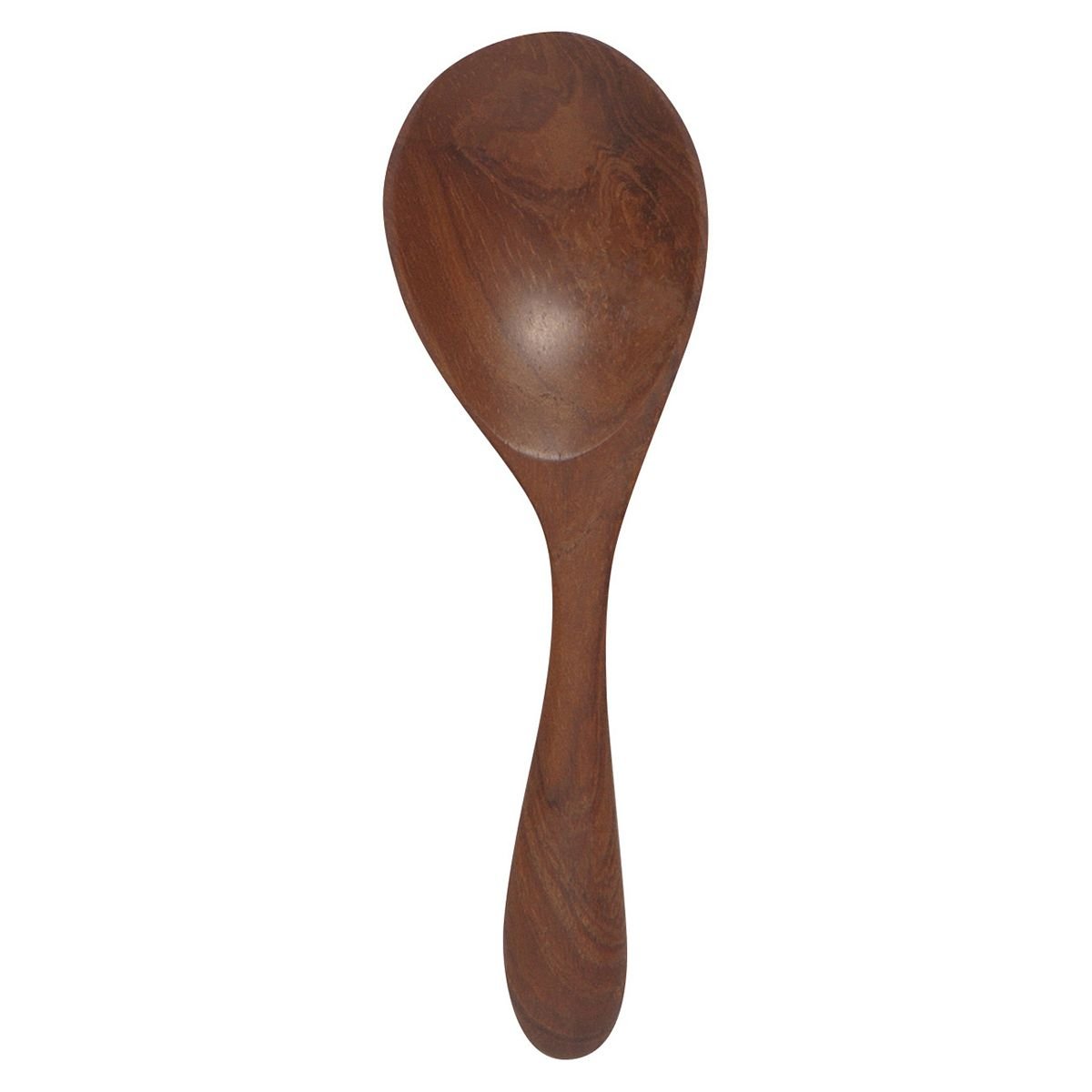 Danica Heirloom Reclaimed Teak Wood 4.25" Mini Spoon | Natural Danica Brands Danica Heirloom Reclaimed Teak Wood 4.25" Mini Spoon | Natural -All-Clad Shop 5202005 herlm teak wood baby spoon main