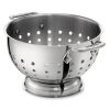 All-Clad Stainless Steel Colander | 5 Qt. -All-Clad Shop 5605c all clad stainless steel 5 qt colander 1