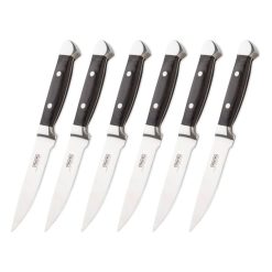 Viking 6-Piece Steak Knife Set With Box | Black -All-Clad Shop 613y1vlxbfl. ac sl1500