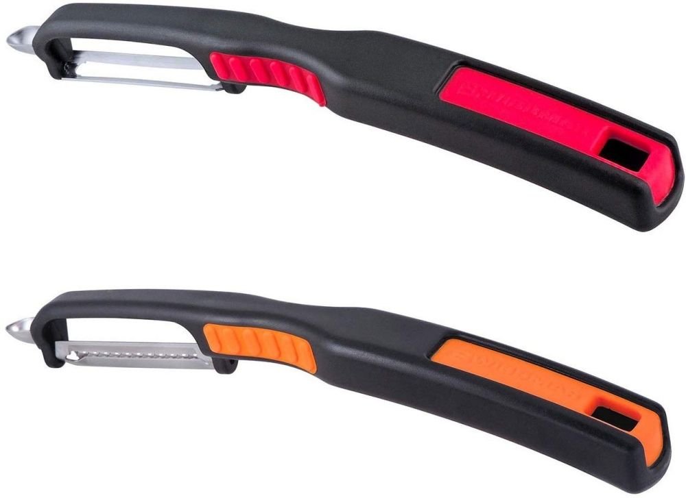 Swissmar Straight Double-Edge Peeler Set Swissmar Straight Double-Edge Peeler Set -All-Clad Shop