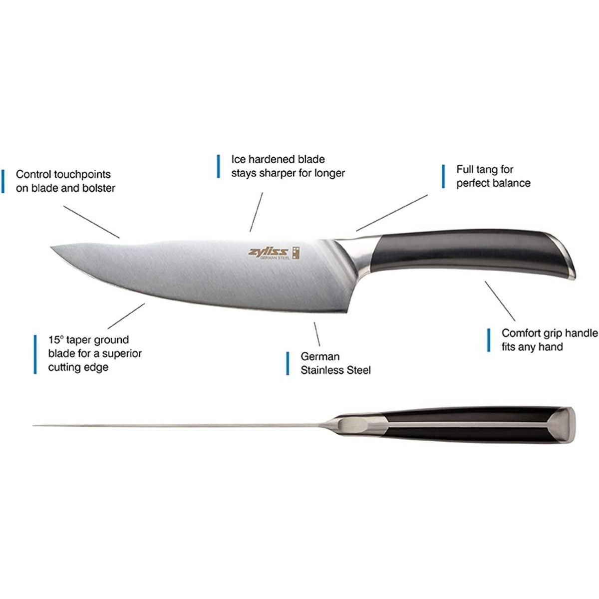 Zyliss Comfort Pro Knife Block Set | 12-Piece Zyliss Comfort Pro Knife Block Set | 12-Piece -All-Clad Shop 614nibilf2s. ac sl1500