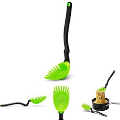 Dreamfarm Holey Spadle Slotted Spoon/Ladle | Green