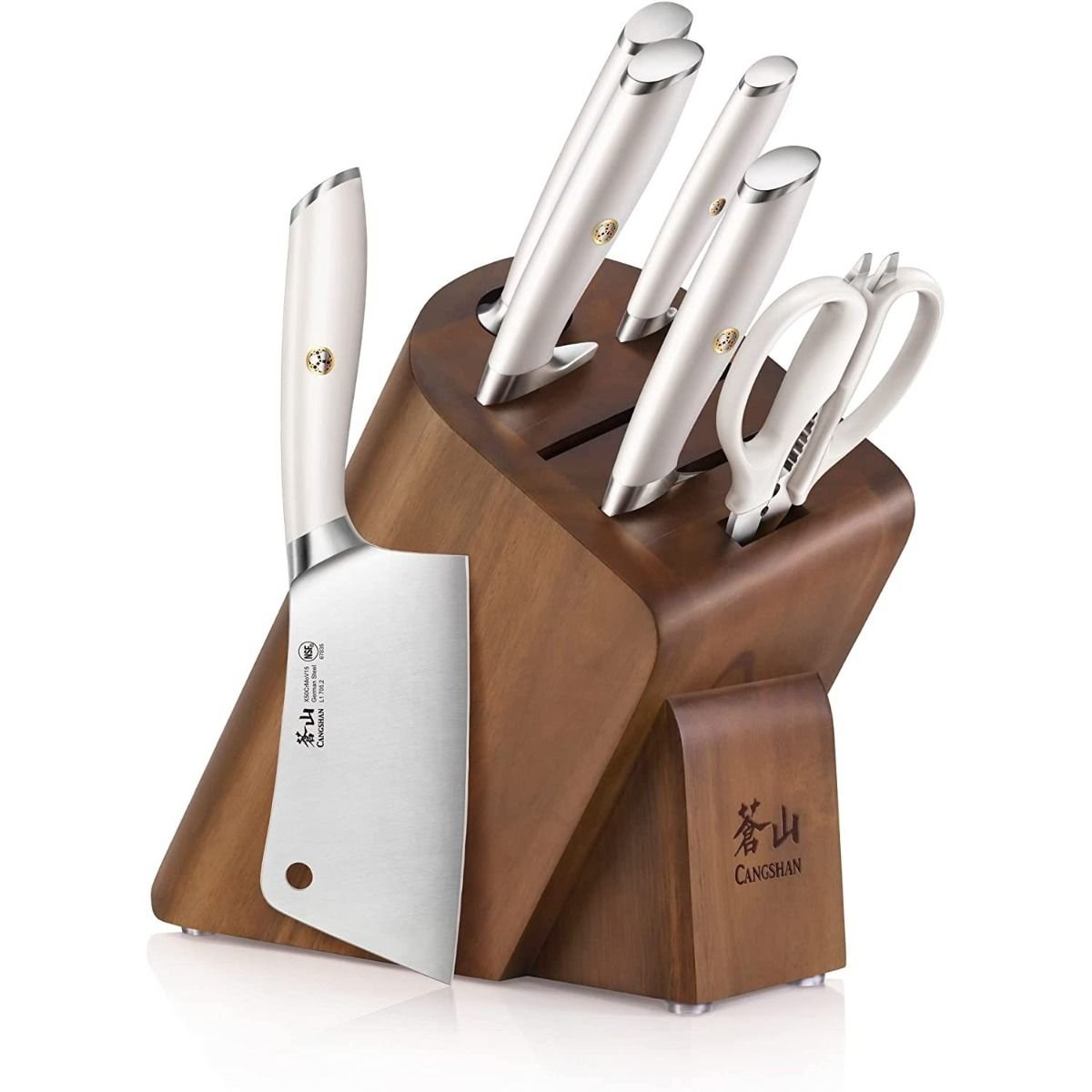 Cangshan Cutlery L1 Series 7-Piece Knife Block Set Cangshan Cutlery L1 Series 7-Piece Knife Block Set -All-Clad Shop 61gpszon9zl. ac sl1500