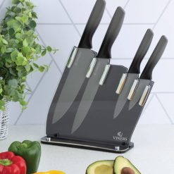 Viners Twilight Knife Block Set | 6-Piece -All-Clad Shop 61iktw29uus. ac sl1500