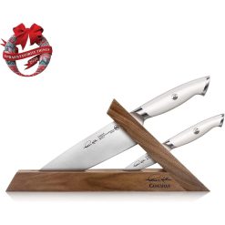 Cangshan Cutlery Thomas Keller Signature White Collection TAI 3-Piece Knife Block Set -All-Clad Shop 61kaoxot2 l. ac sl1500