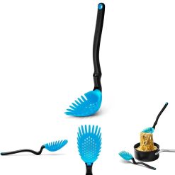 Dreamfarm Holey Spadle Slotted Spoon/Ladle | Dreamfarm Blue