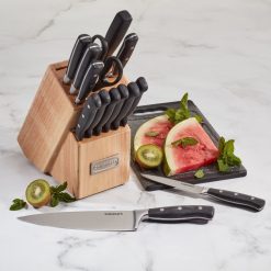 Cuisinart 15-Piece Triple Rivet Cutlery Block Set -All-Clad Shop 61ryngl9pbl. ac sl1024