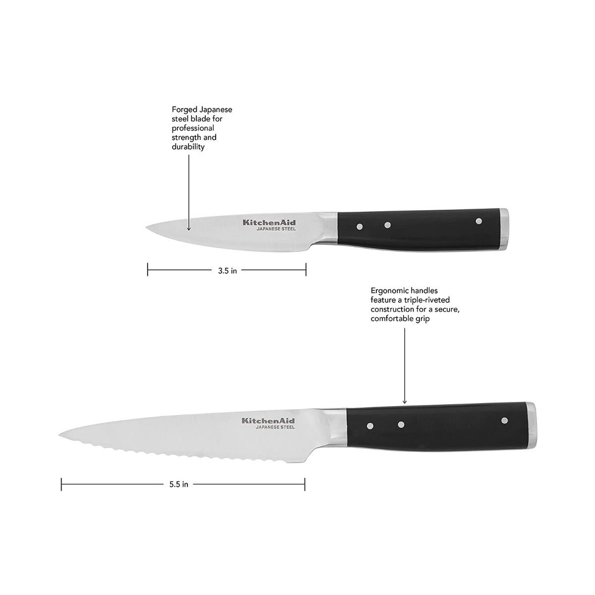 KitchenAid Gourmet Forged 2-Piece Veggie Knife Set KitchenAid Non-Electrics KitchenAid Gourmet Forged 2-Piece Veggie Knife Set -All-Clad Shop 61yttyqu ls. ac sl1500