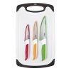 Zyliss Comfort Cutting Board & Knife Set 2 Zyliss Comfort Cutting Board & Knife Set -All-Clad Shop 6562144 0920 vs