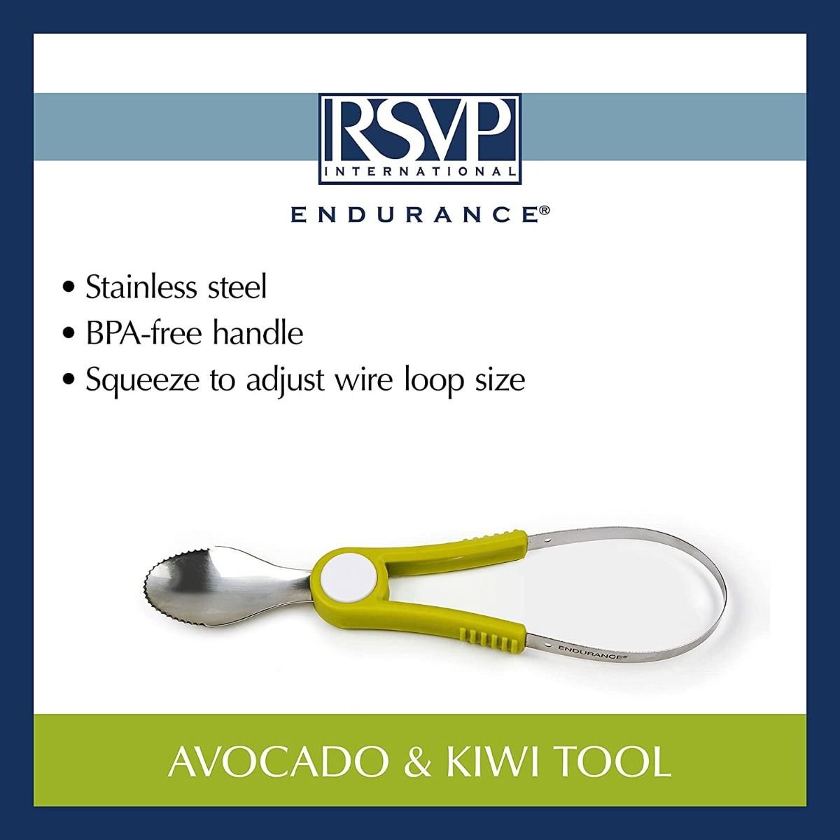 RSVP Endurance Avocado & Kiwi Tool RSVP International RSVP Endurance Avocado & Kiwi Tool -All-Clad Shop 71 ucs24zhs. ac sl1500