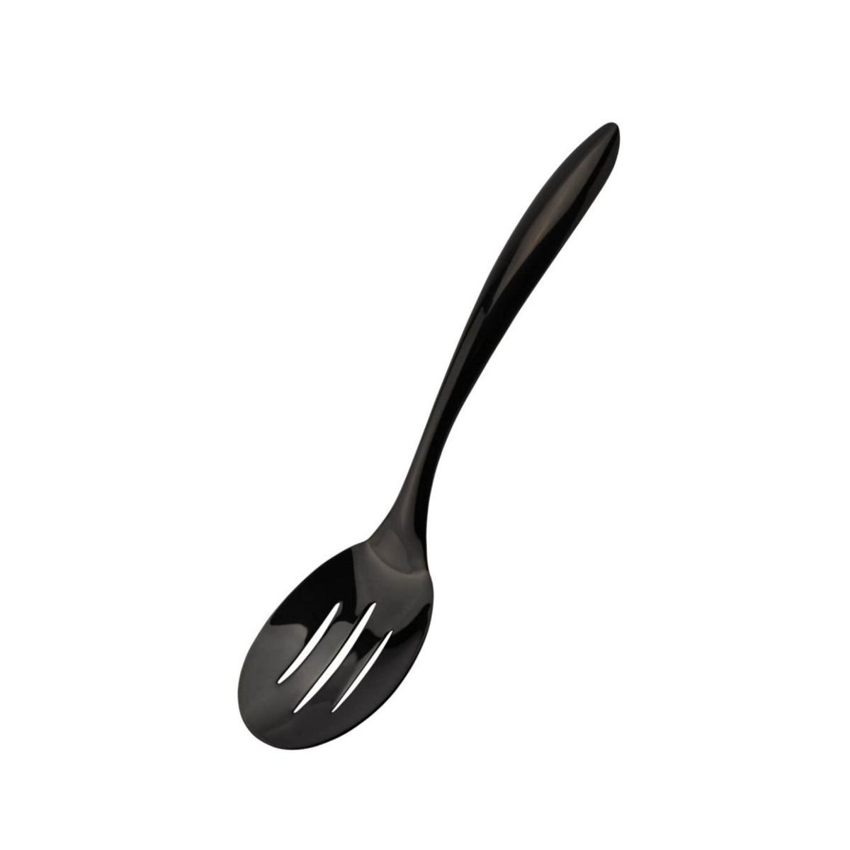 Cuisipro Tempo Noir Slotted Spoon | 13" Cuisipro Tempo Noir Slotted Spoon | 13" -All-Clad Shop 7112681