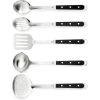 Wusthof Cutlery Wusthof 5-Piece Stainless Steel Kitchen Utensil Set -All-Clad Shop 711kvciki s. ac sl1500 1
