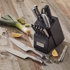 Cuisinart Stainless Steel Hollow Handle 15-piece Block Set 12 Cuisinart Stainless Steel Hollow Handle 15-piece Block Set -All-Clad Shop 71b08hfwbkl. ac sl1024