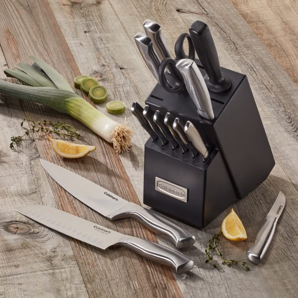 Cuisinart Stainless Steel Hollow Handle 15-piece Block Set Cuisinart Stainless Steel Hollow Handle 15-piece Block Set -All-Clad Shop 71b08hfwbkl. ac sl1024