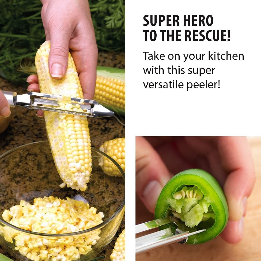 Rada Cutlery Deluxe Vegetable Peeler | Silver Rada Cutlery Deluxe Vegetable Peeler | Silver -All-Clad Shop 71dxx 4tyyl. ac sl1100