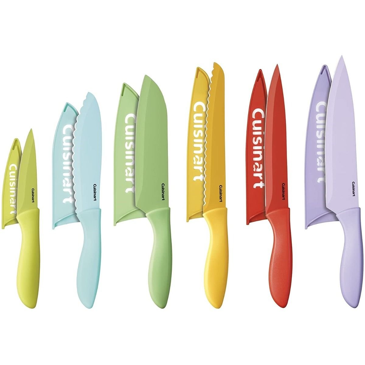 Cuisinart Advantage Color Collection | 12-Piece Ceramic Coated Color Knife + Blade Guards Set Cuisinart Advantage Color Collection | 12-Piece Ceramic Coated Color Knife + Blade Guards Set -All-Clad Shop 71l8qfkqwal. ac sl1500