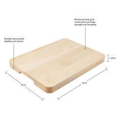 KitchenAid Non-Electrics KitchenAid Gourmet Birchwood Chopping Block | 12" X 16" -All-Clad Shop 71ukoyclyyl. ac sl1500