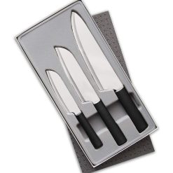 Rada Cutlery 3-Piece Chef's Select Gift Set | Black