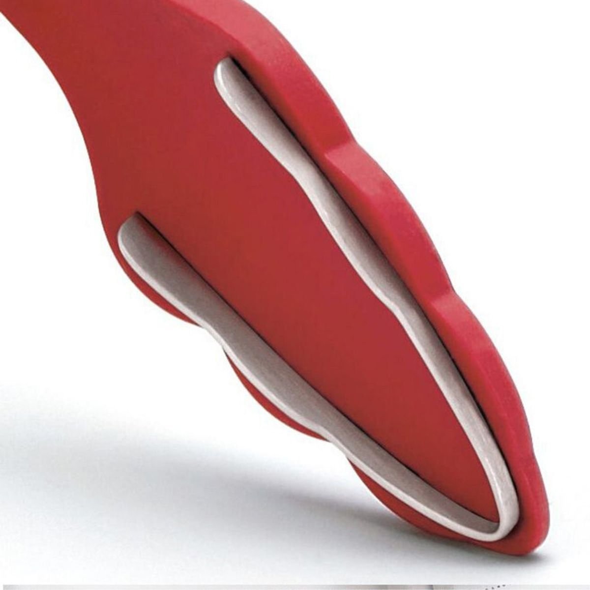 Cuisipro 12" Silicone Tongs with Teeth | Red Cuisipro 12" Silicone Tongs With Teeth | Red -All-Clad Shop