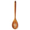 Norpro 12" Bamboo Slotted Spoon 2 Norpro 12" Bamboo Slotted Spoon -All-Clad Shop 7642b