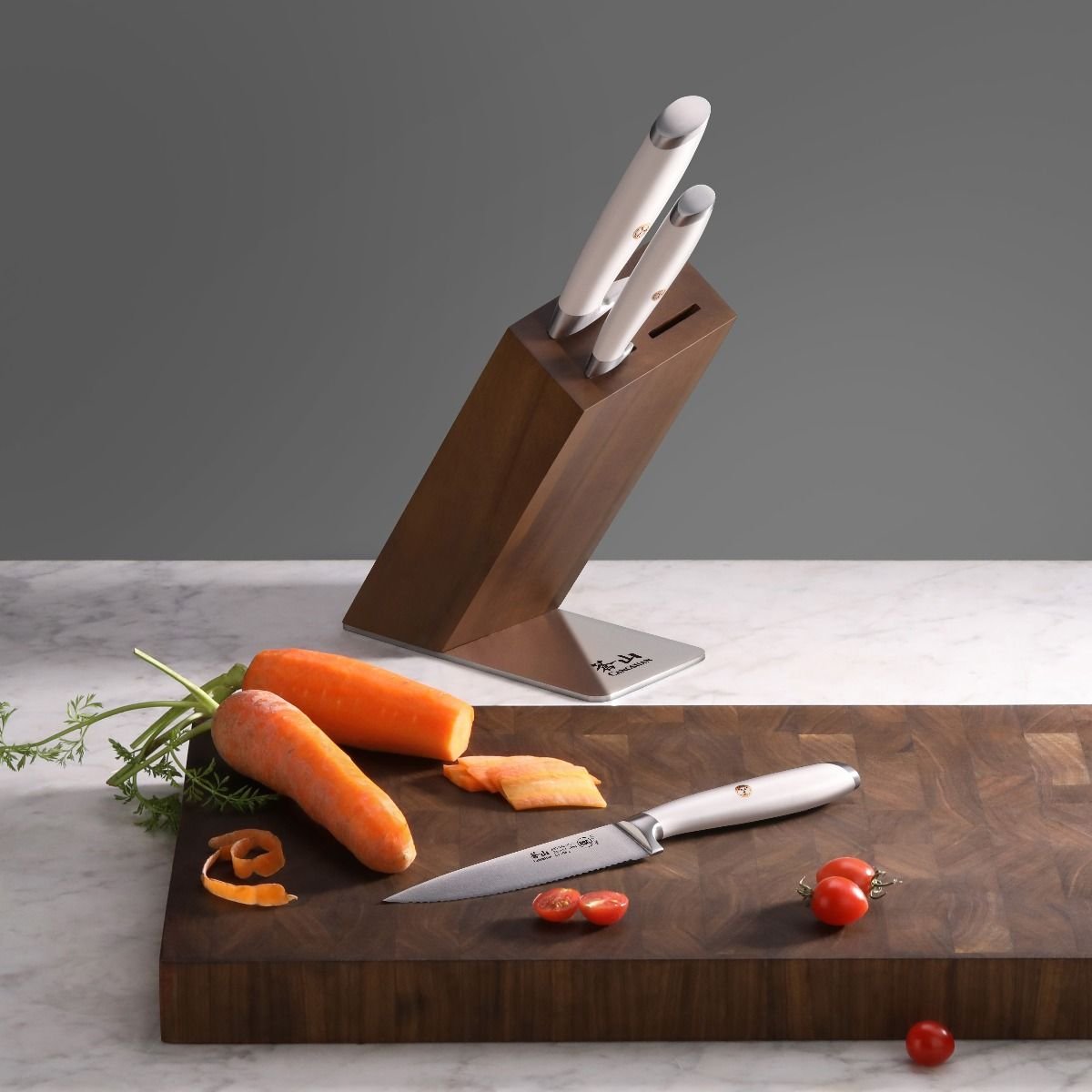 Cangshan Cutlery L1 Series 4-Piece Knife Block Set Cangshan Cutlery L1 Series 4-Piece Knife Block Set -All-Clad Shop 7 1 2