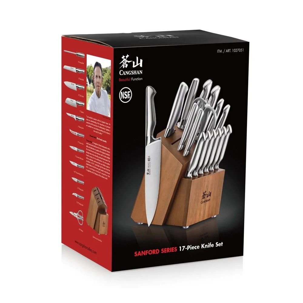Cangshan Cutlery Sanford Series 17-Piece Knife Block Set Cangshan Cutlery Sanford Series 17-Piece Knife Block Set -All-Clad Shop 7 f64f8b1d b504 4ee7 a631