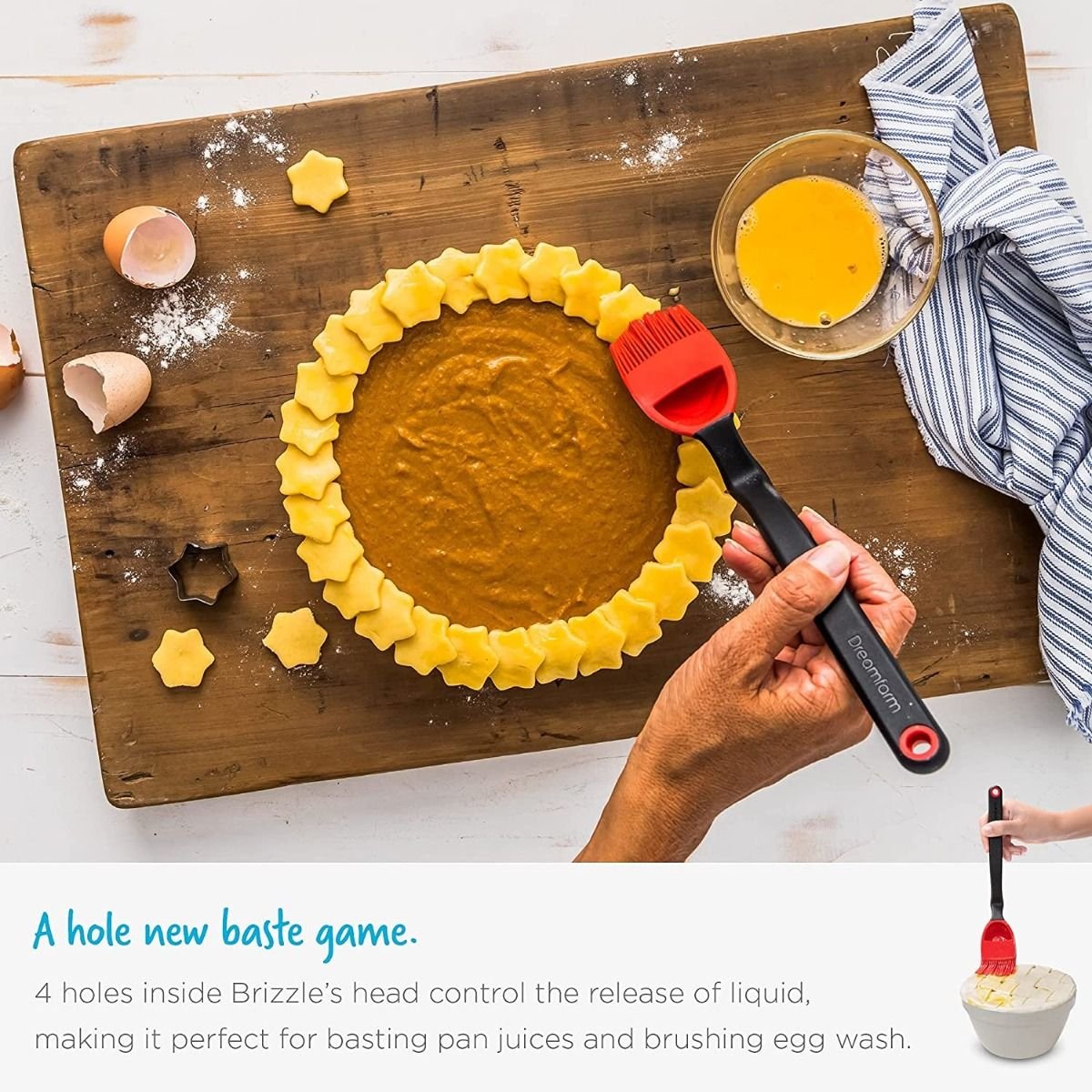 Dreamfarm Brizzle Silicone Basting Brush | Red Dreamfarm Brizzle Silicone Basting Brush | Red -All-Clad Shop 812hh1tikfl. ac sl1500 1