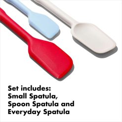 OXO 3-Piece Silicone Spatula Set -All-Clad Shop 8136pzvawfl. ac sl1500