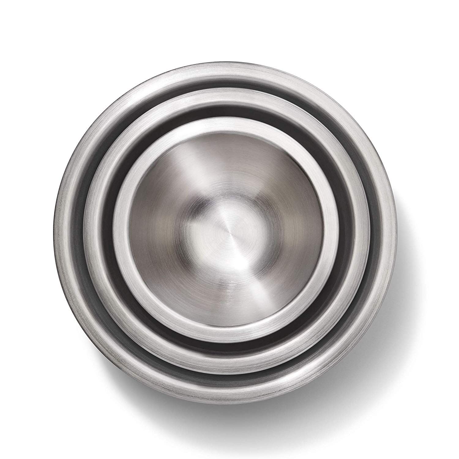 OXO 3-Piece Stainless Steel Mixing Bowl Set | Grey & Blue OXO 3-Piece Stainless Steel Mixing Bowl Set | Grey & Blue -All-Clad Shop 81b56 wzn3l. sl1500