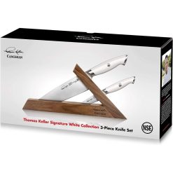 Cangshan Cutlery Thomas Keller Signature White Collection TAI 3-Piece Knife Block Set -All-Clad Shop 81bvlh98fnl. ac sl1500