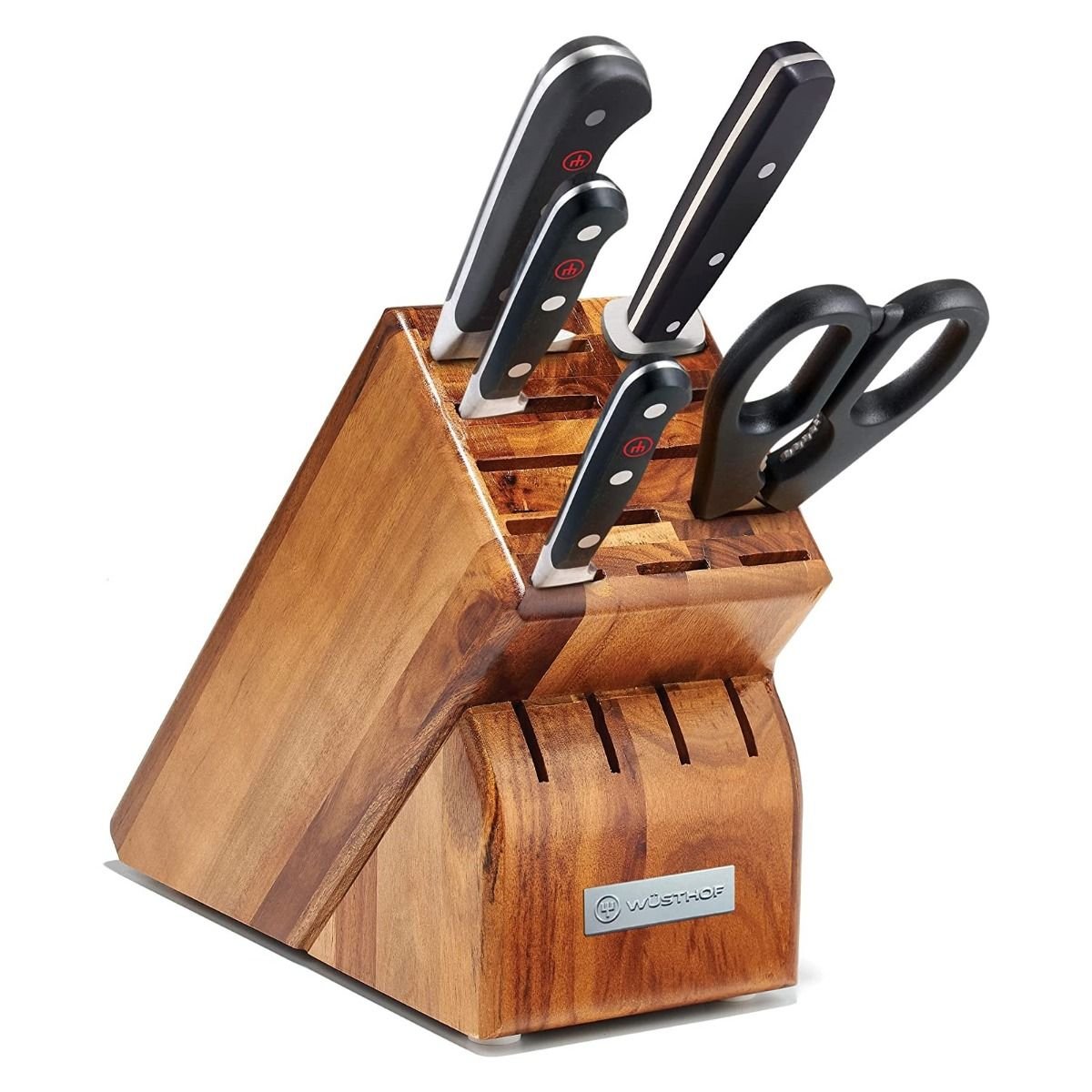 Wusthof Classic 6-Piece Starter Knife Block Set | Acacia Wusthof Cutlery Wusthof Classic 6-Piece Starter Knife Block Set | Acacia -All-Clad Shop 81uppawgunl. ac sl1500