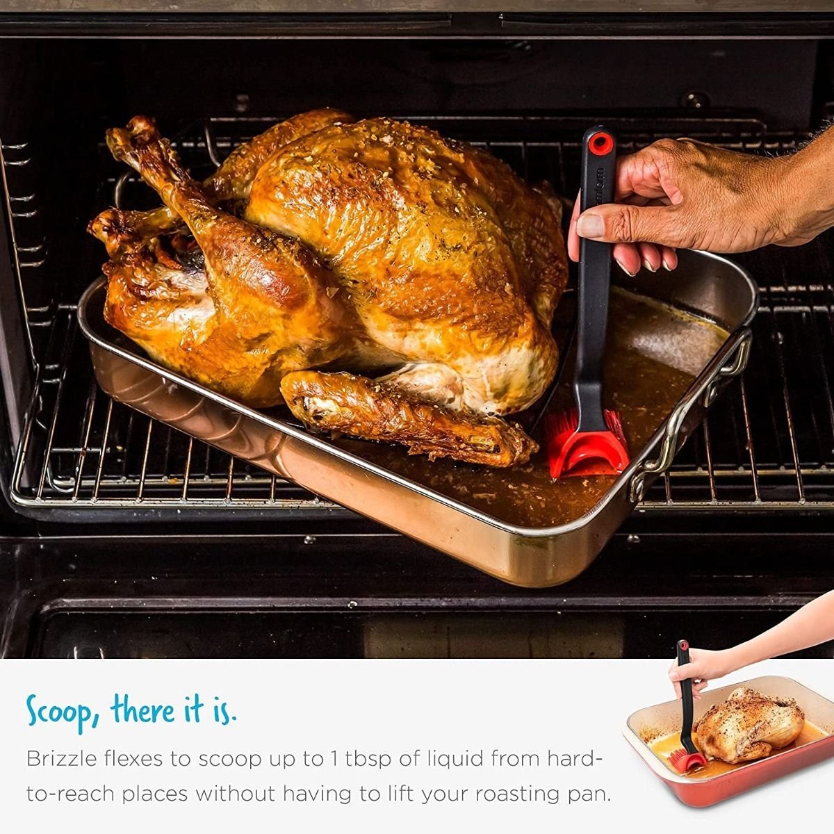 Dreamfarm Brizzle Silicone Basting Brush | Red Dreamfarm Brizzle Silicone Basting Brush | Red -All-Clad Shop 81zdegypz6l. ac sl1500 1