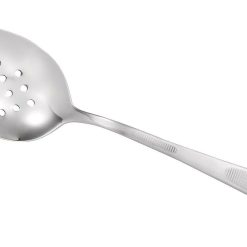 Mercer Culinary 9" Perforated Bowl Stainless Steel Plating Spoon