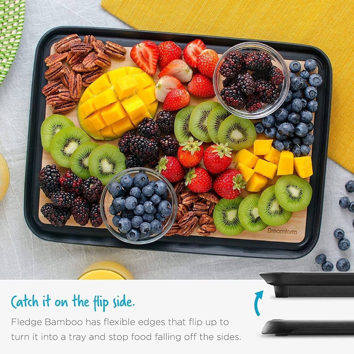 Dreamfarm Fledge Bamboo Cutting Board | 10" x 7" Dreamfarm Fledge Bamboo Cutting Board | 10" X 7" -All-Clad Shop 91dbpynjlwl. ac sl1500