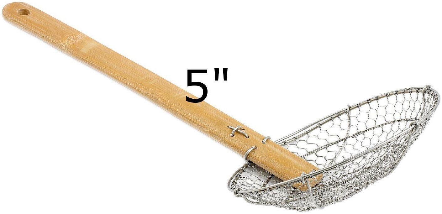 Helen's Asian Kitchen 5" Spider Skimmer Helen's Asian Kitchen 5" Spider Skimmer -All-Clad Shop 97011 harold spider strainer 5inch popup