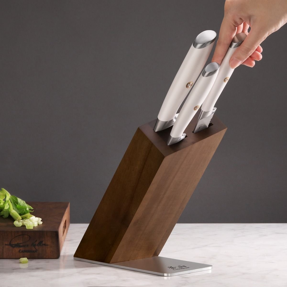 Cangshan Cutlery L1 Series 4-Piece Knife Block Set Cangshan Cutlery L1 Series 4-Piece Knife Block Set -All-Clad Shop 9 2