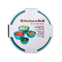 KitchenAid Non-Electrics KitchenAid Universal Prep Bowls (Set Of 4) | Aqua Sky -All-Clad Shop aquabowl4