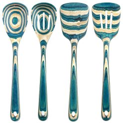 Totally Bamboo Baltique® 4-Piece Cooking Utensil Set | Mykonos