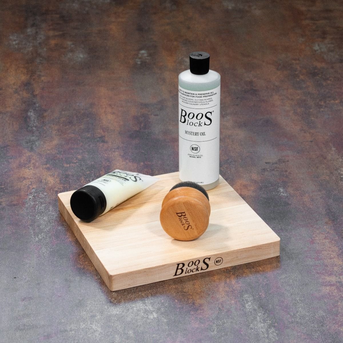 John Boos Butcher Block 3-Piece Care & Maintenance Kit John Boos Butcher Block 3-Piece Care & Maintenance Kit -All-Clad Shop bundles 7 8 21 lifestyles 572 2